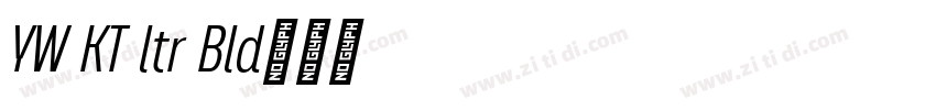 YW KaiTi Ultra Bold字体转换